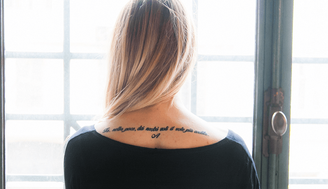 phrase tatouage en italien